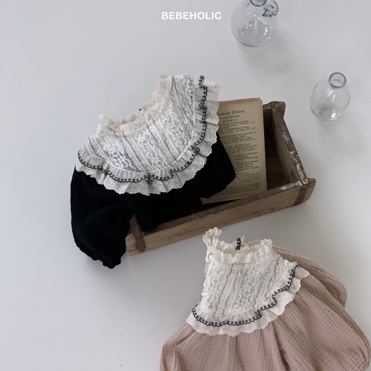 ［bebe holic］Melody lace rompers