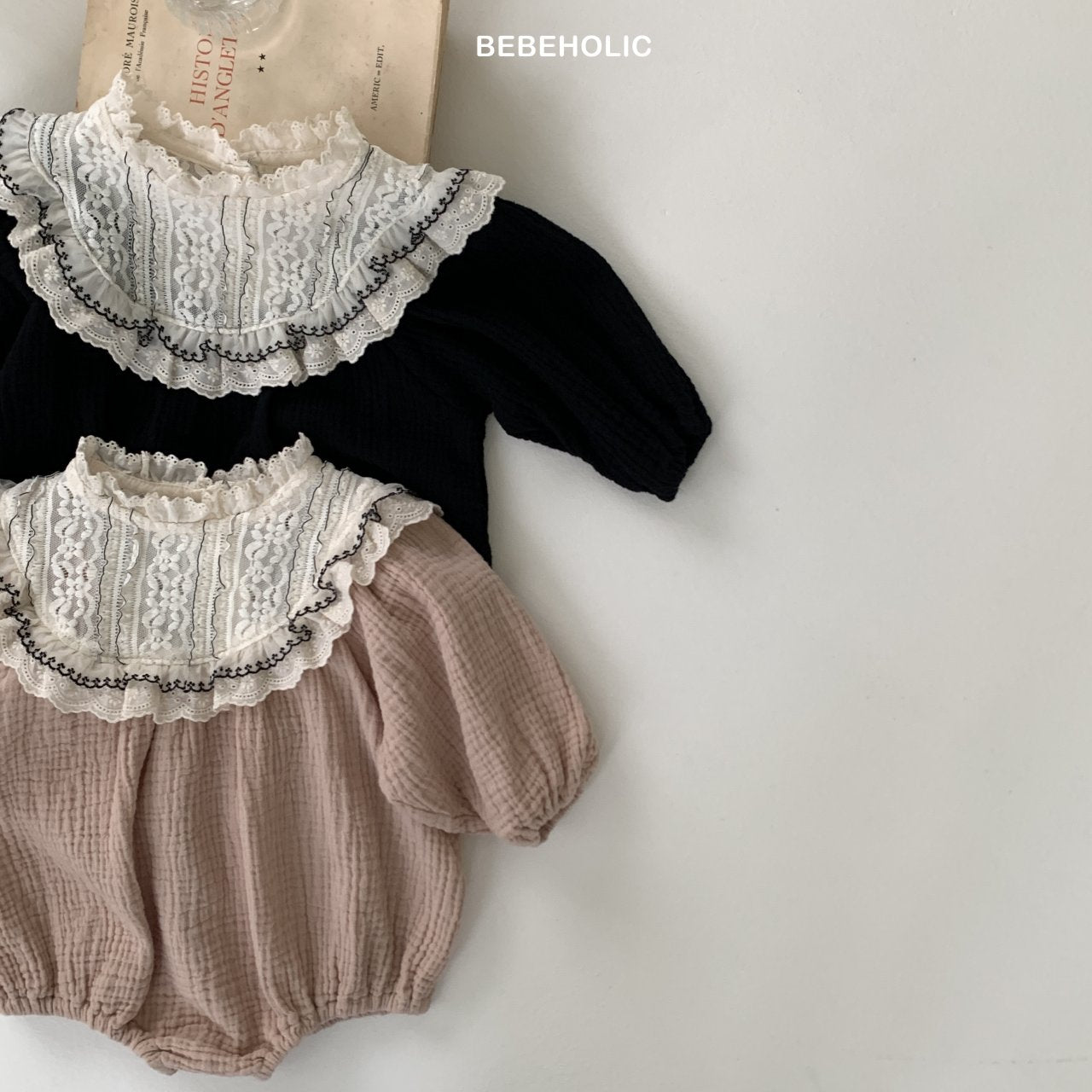 ［bebe holic］Melody lace rompers