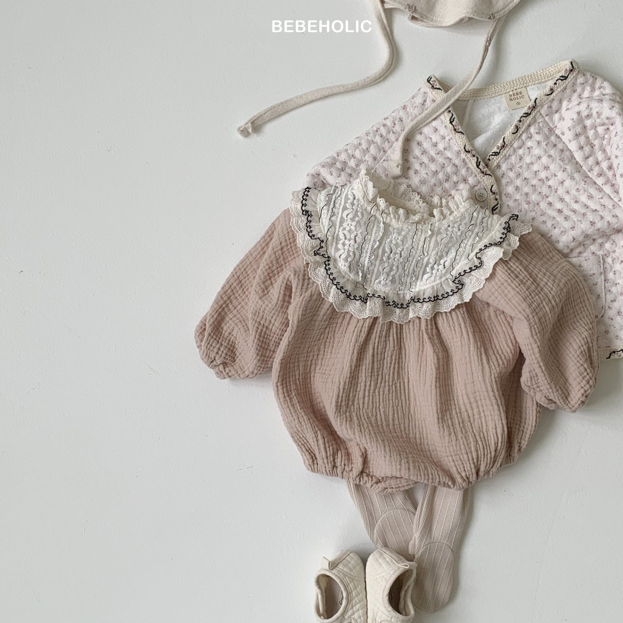 ［bebe holic］Melody lace rompers