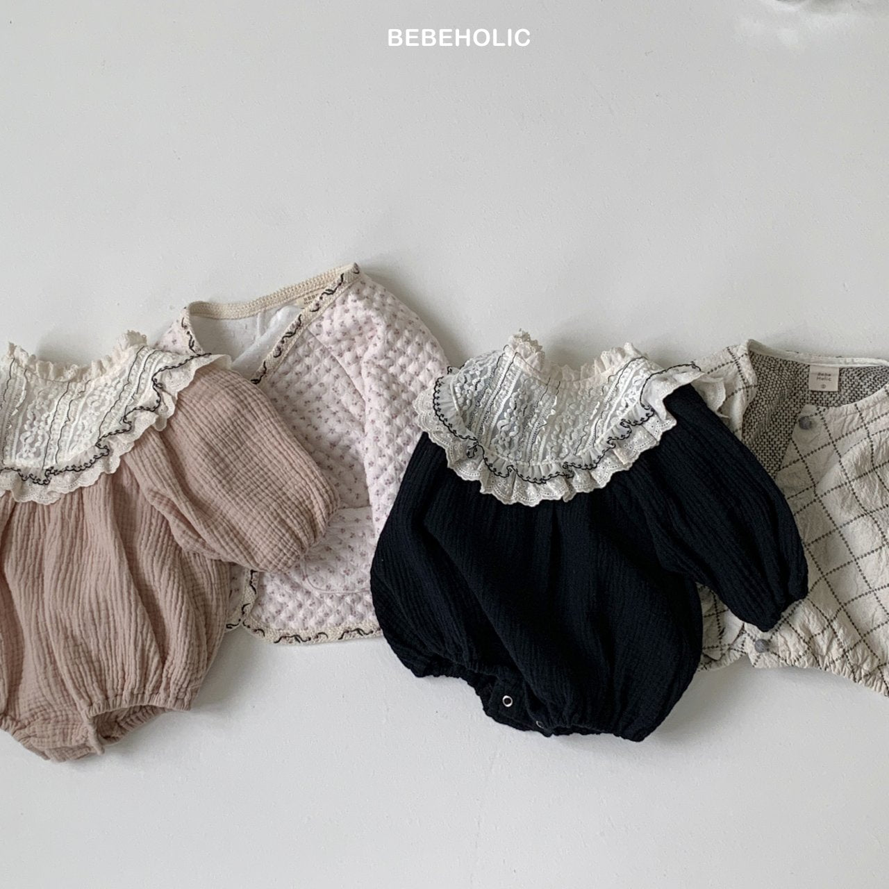 ［bebe holic］Melody lace rompers