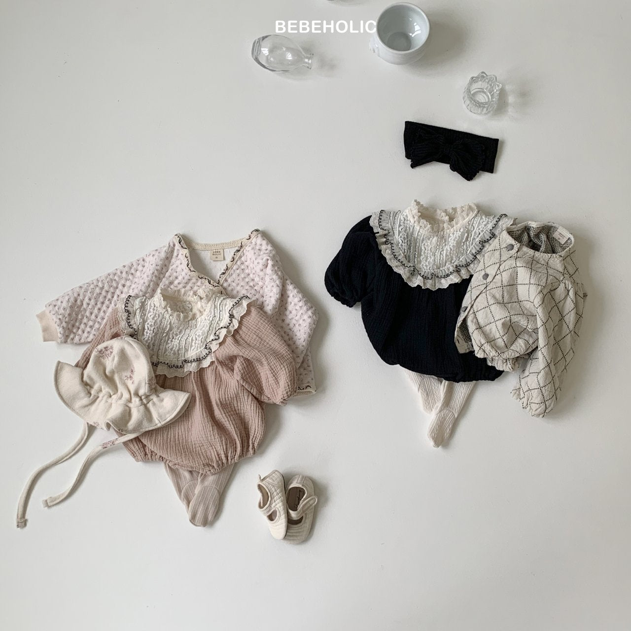 ［bebe holic］Melody lace rompers
