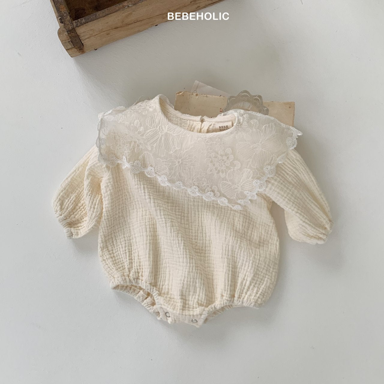 ［bebe holic］Berry sailor rompers