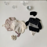 ［bebe holic］Berry sailor rompers