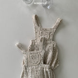 ［bebe holic］Bouquet suspender suit