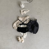 ［bebe holic］Pompon lace suspender bloomer