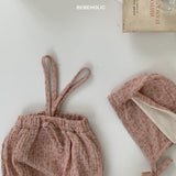［bebe holic］Rabbit bonnet set