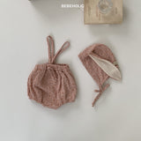 ［bebe holic］Rabbit bonnet set