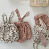 ［bebe holic］Rabbit bonnet set