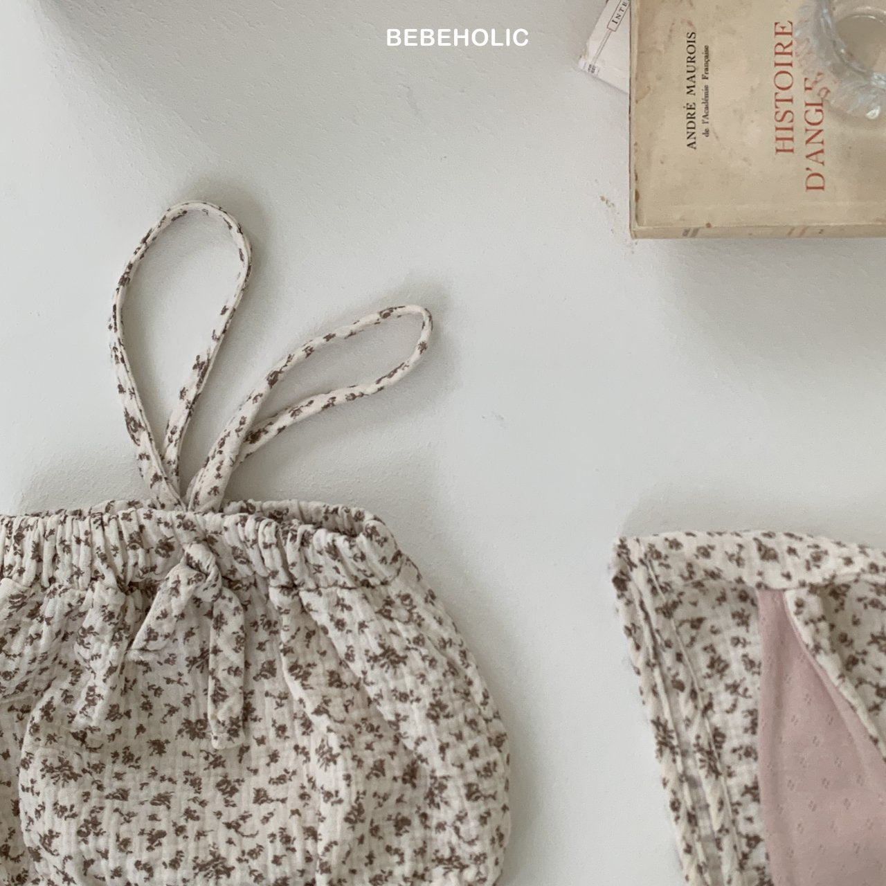 ［bebe holic］Rabbit bonnet set