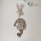 ［bebe holic］Rabbit bonnet set