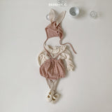 ［bebe holic］Rabbit bonnet set