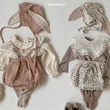［bebe holic］Rabbit bonnet set