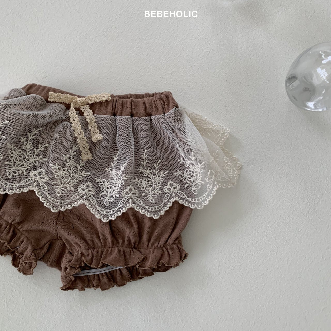 ［bebe holic］Cheese lace bloomer