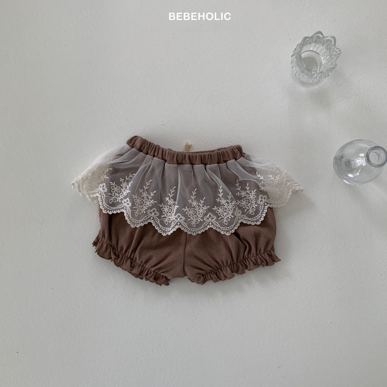 ［bebe holic］Cheese lace bloomer