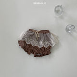 ［bebe holic］Cheese lace bloomer