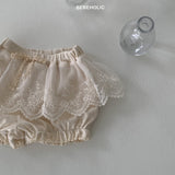 ［bebe holic］Cheese lace bloomer