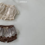 ［bebe holic］Cheese lace bloomer