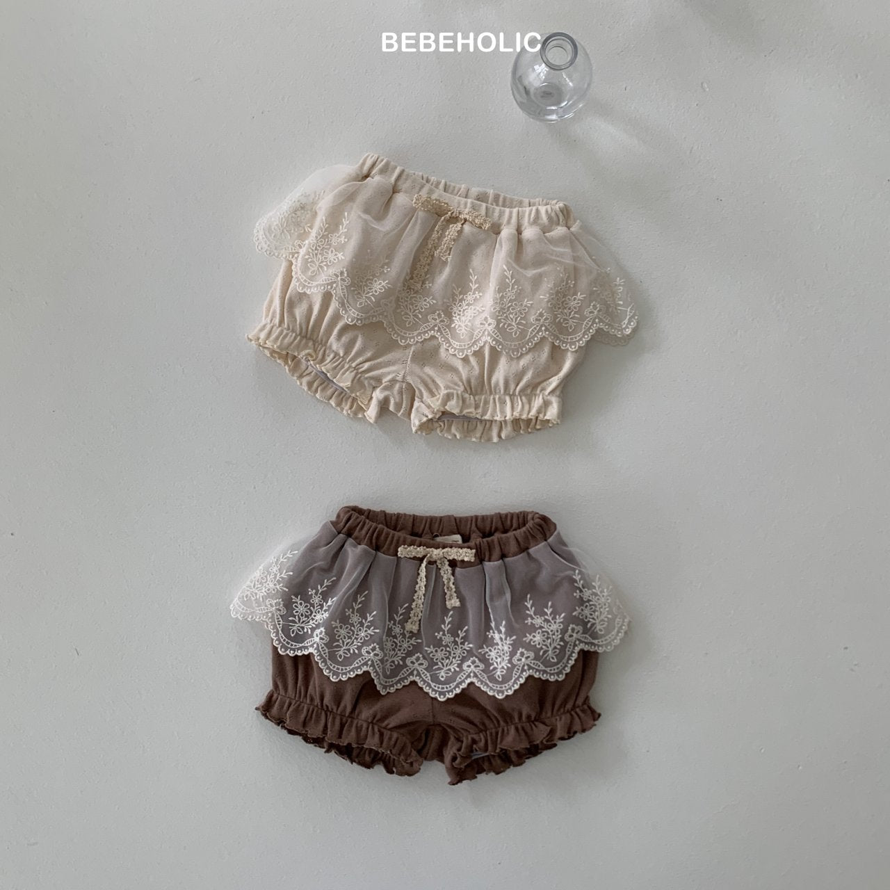 ［bebe holic］Cheese lace bloomer
