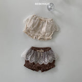 ［bebe holic］Cheese lace bloomer
