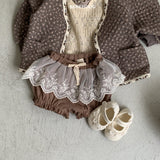 ［bebe holic］Cheese lace bloomer
