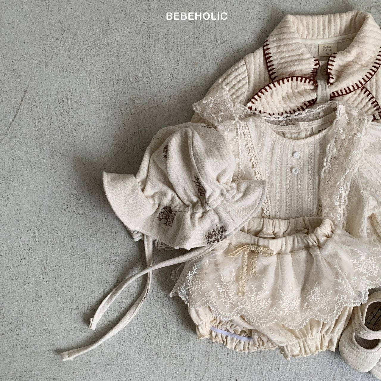 ［bebe holic］Cheese lace bloomer