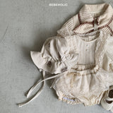 ［bebe holic］Cheese lace bloomer