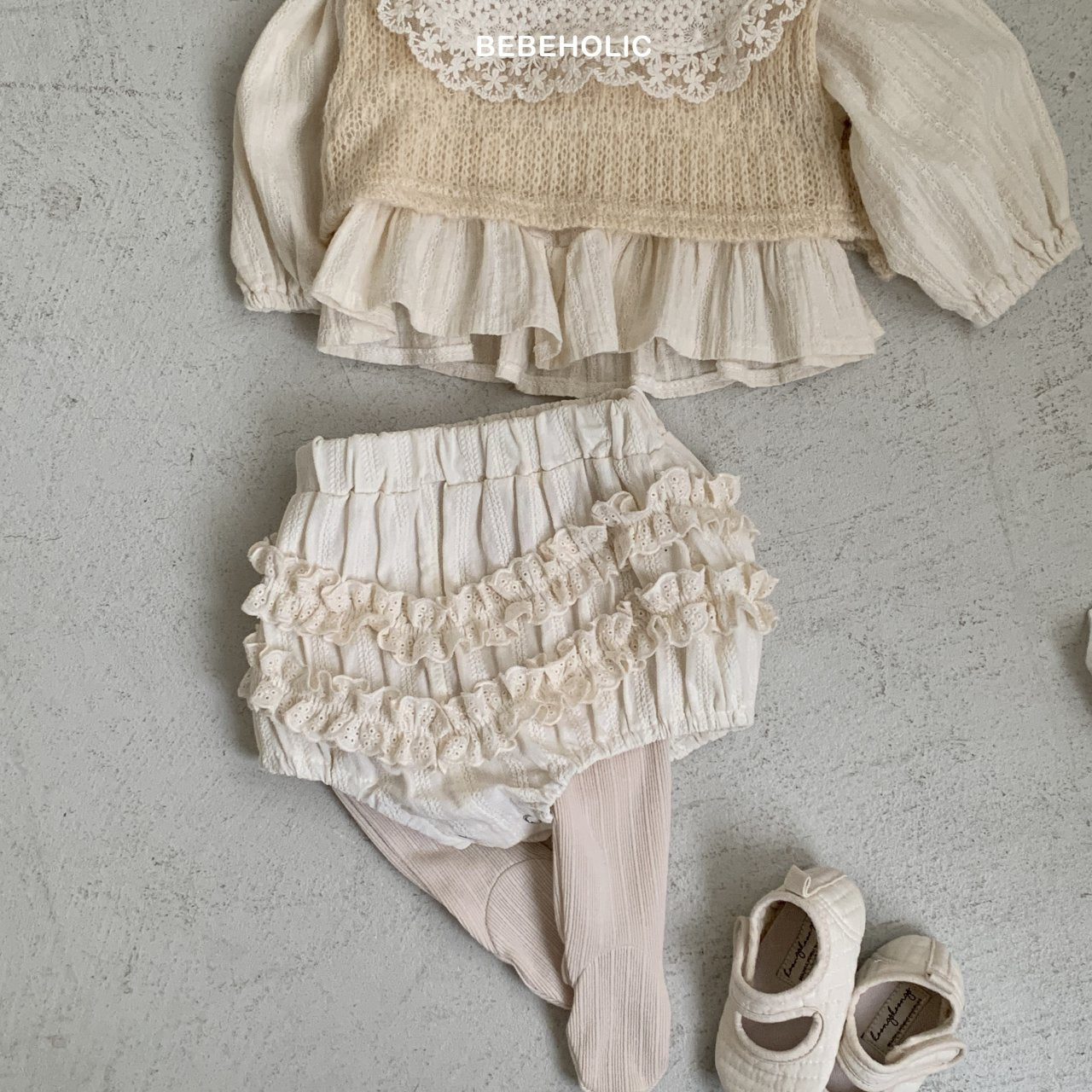 ［bebe holic］Creamy lace bloomer