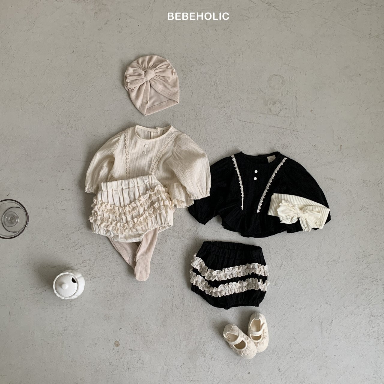 ［bebe holic］Creamy lace bloomer