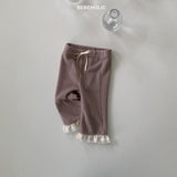 ［bebe holic］Double lace flare pants