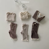 ［bebe holic］Double lace flare pants