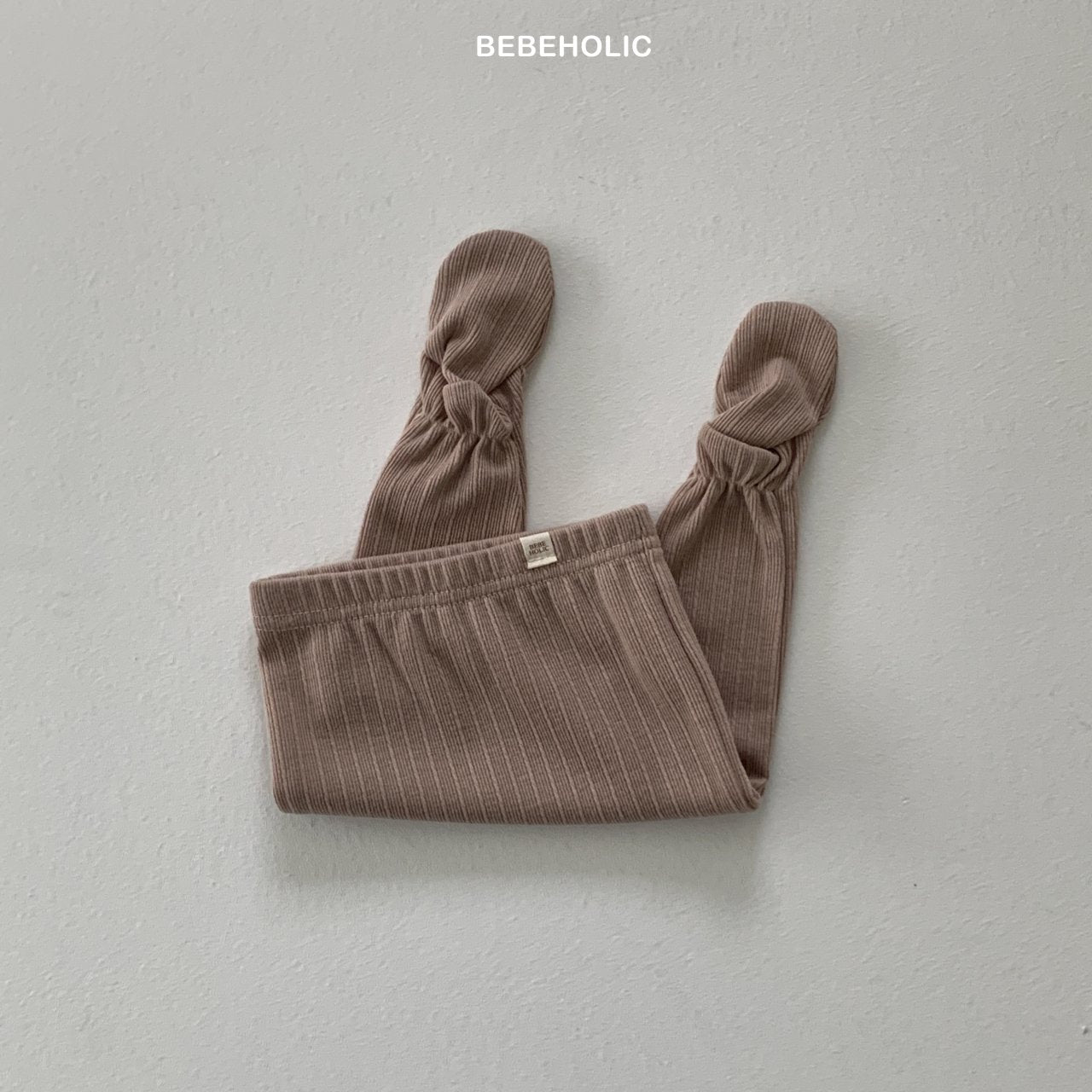 ［bebe holic］Olive rib tights