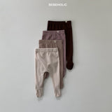 ［bebe holic］Olive rib tights