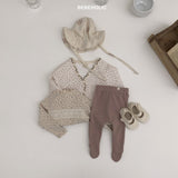 ［bebe holic］Olive rib tights
