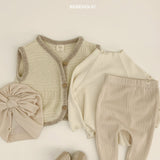 ［bebe holic］Olive rib tights