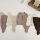 ［bebe holic］Olive rib tights