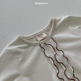 ［bebe holic］Vanilla frill tee