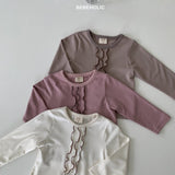 ［bebe holic］Vanilla frill tee