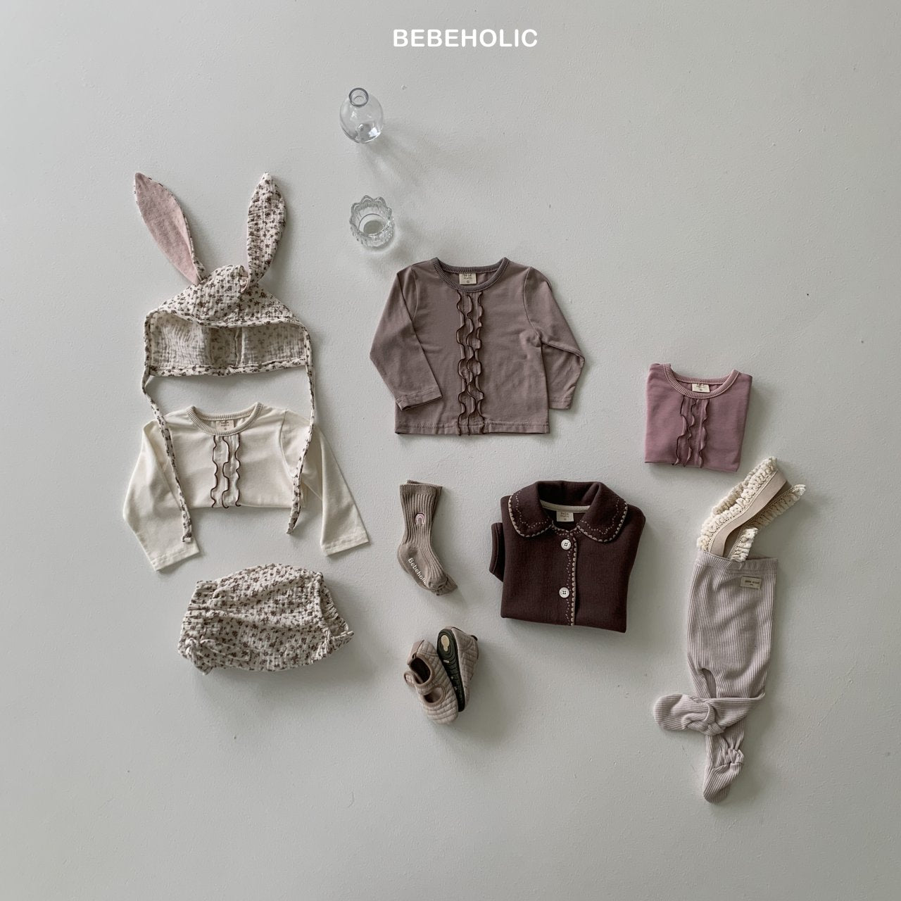 ［bebe holic］Vanilla frill tee