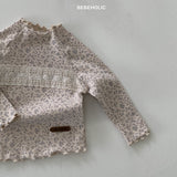 ［bebe holic］Flora lace tee