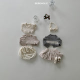 ［bebe holic］Flora lace tee