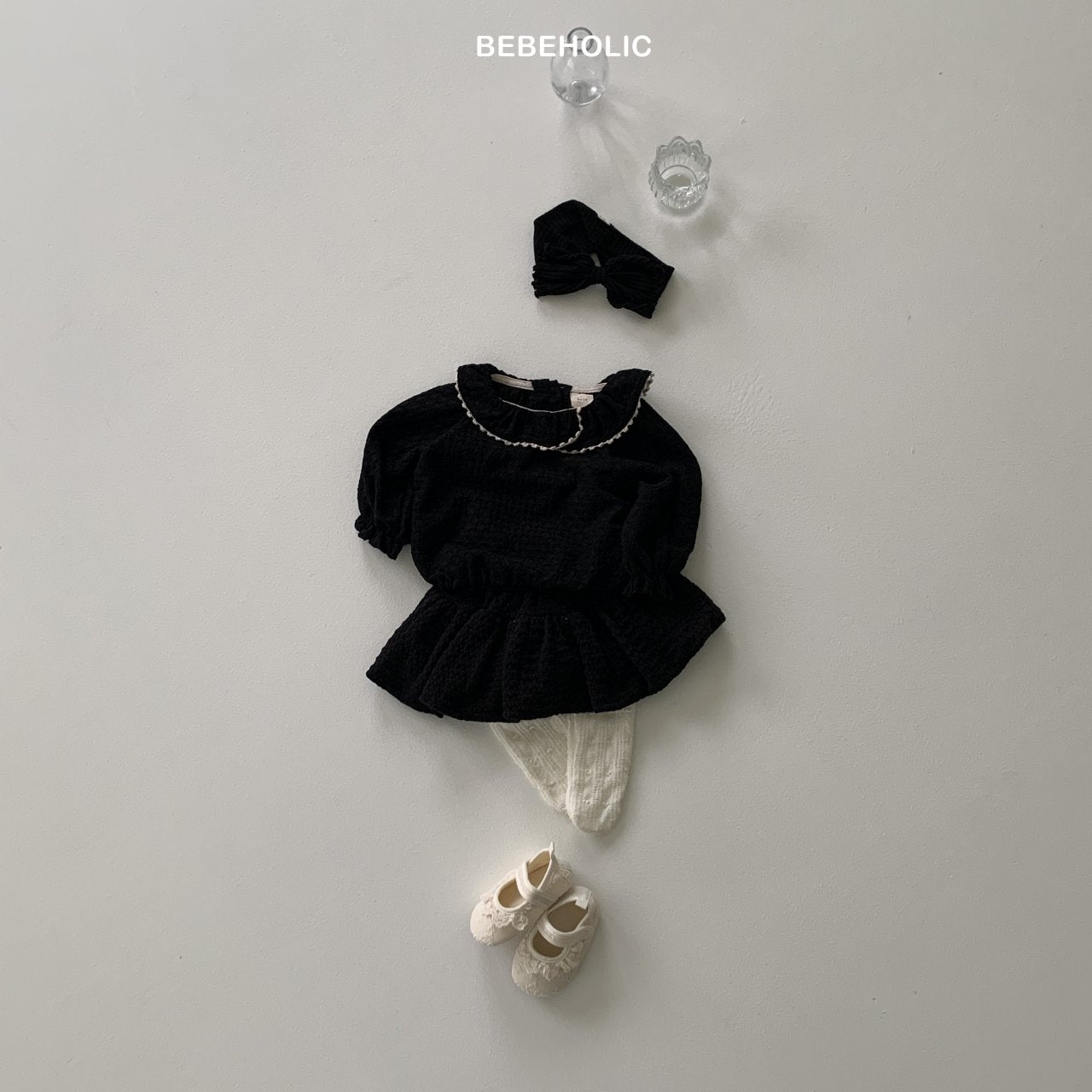 ［bebe holic］Sweet collar blouse