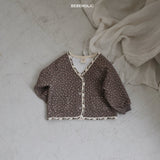 ［bebe holic］Rumi flower cardigan