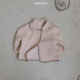 ［bebe holic］Mellow collar cardigan