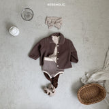 ［bebe holic］Mellow collar cardigan
