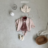 ［bebe holic］Mellow collar cardigan