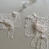 ［bebe holic］Lace cape (baby & mom)