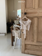 ［bebe holic］Lace cape (baby & mom)