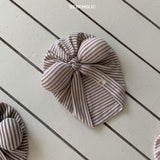 ［bebe holic］Pompom ribbon turban