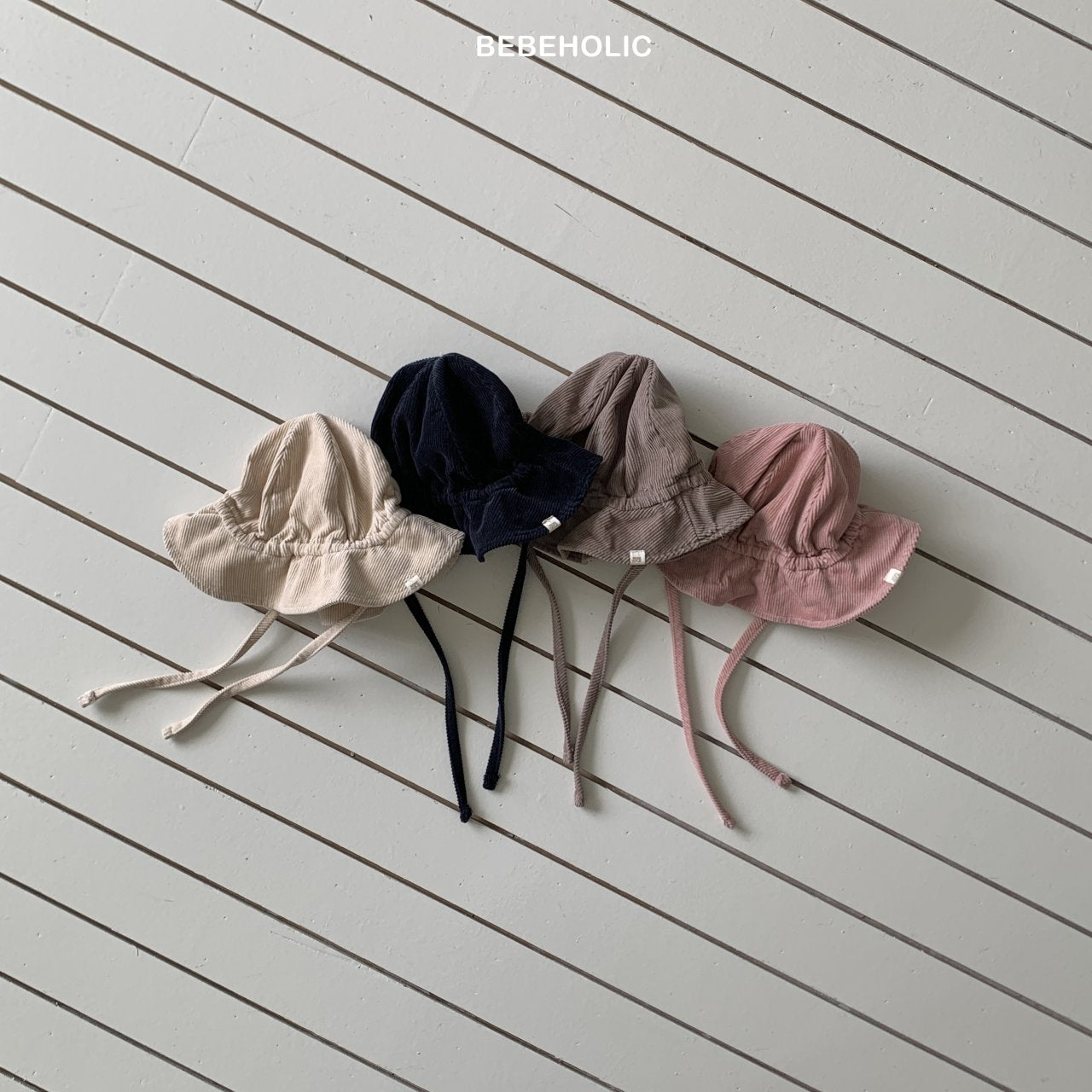 ［bebe holic］Mini corduroy bucket hat