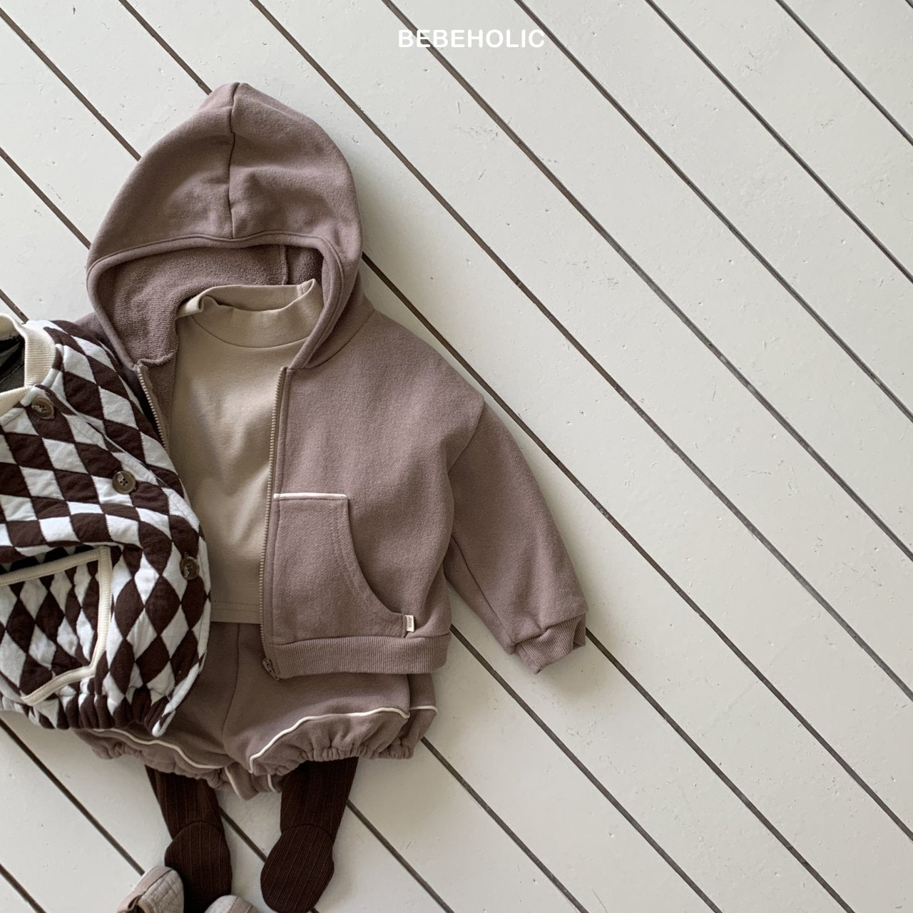 ［bebe holic］Line hoodie